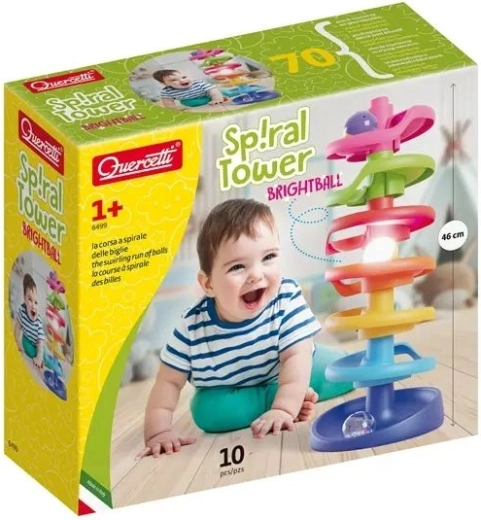 Quercetti spiralni toranj s kuglicama