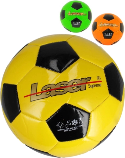 Neonska nogometna lopta Laser vel. 5 - 1 komad