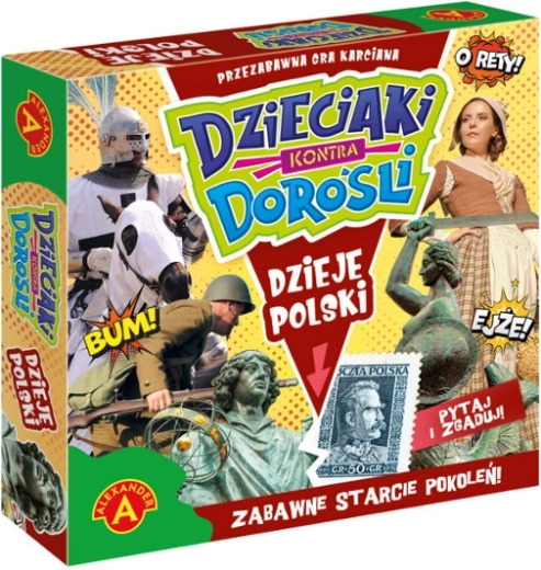 Klinci protiv Odraslih – Povijest Poljske obiteljska kviz igra