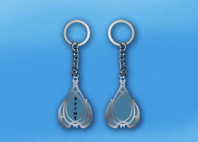 Privjesak GOD OF WAR RAGNAROK – prozirni, licencirani