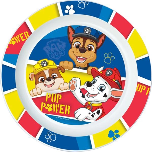 Plastični tanjur PAW Patrol 22 cm plavi