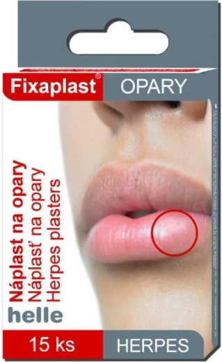 Fixaplast herpes flaster za herpes na usnama