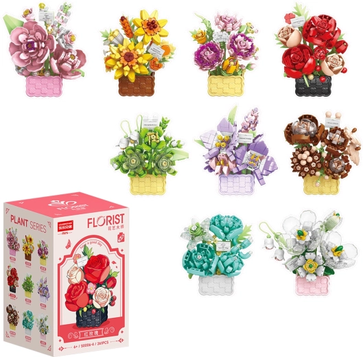 Florist cvjetne košarice i bogati buketi, 9 vrsta