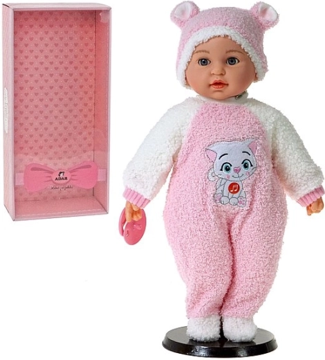 Doll with sound effects in Polish