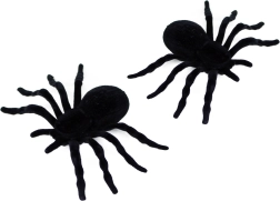 Dekoracija pauci za Halloween 2 kom