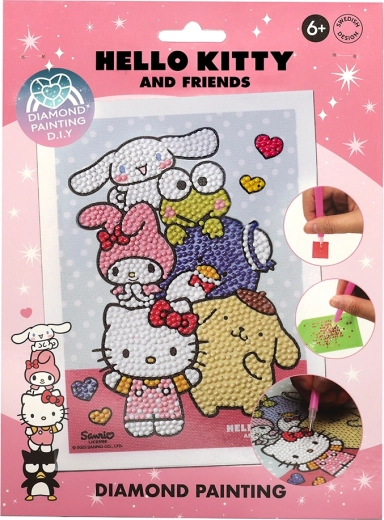 Hello Kitty dijamantno bojanje po brojevima za djecu