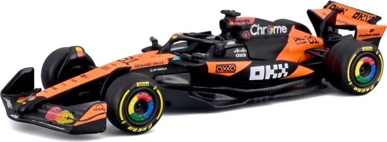 Bburago model Formule 1 McLaren tim MCL39 2025 Oscar Piastri 81 1:64