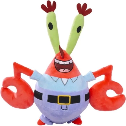 Plišana igračka Gospodin Kraba iz serije Spužva Bob Skockani, 35 cm
