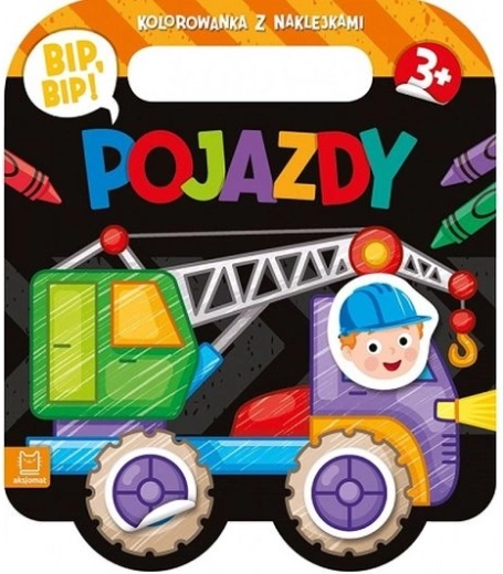 Bip, bip! Vozila – bojanka sa naljepnicama