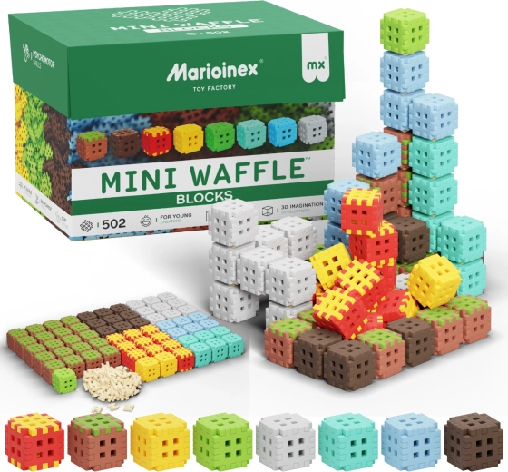 Konstruktor Mini Waffle Blocks 502 kom MARIOINEX