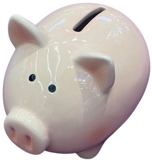 Keramička kasica-prasica 12,5 cm