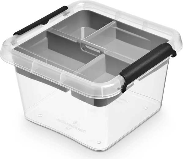 Simplestore insert kutija za pohranu s poklopcem 3 l (20 × 20 × 12 cm)