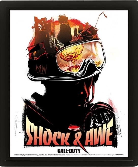 3D slika CALL OF DUTY Shock
