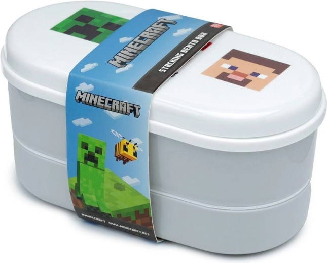 Kutija za ručak s priborom Minecraft