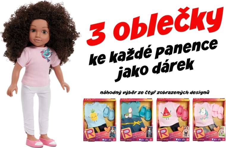 Lutka Mia s odjećom