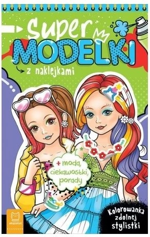 Supermodeli – bojanka s naljepnicama