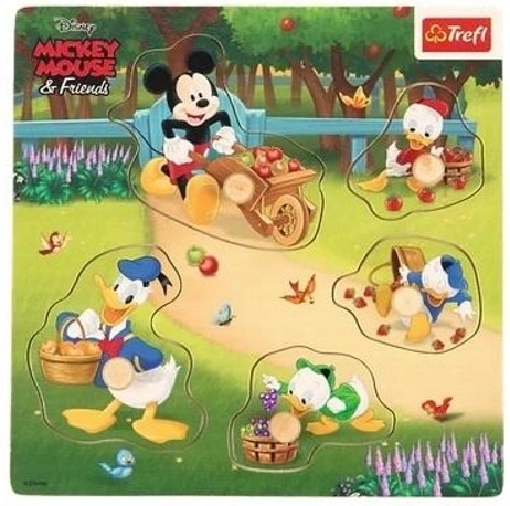 Trefl mini drvene puzzle Mickey Mouse