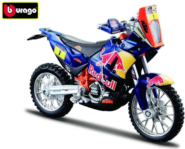 Bburago motocikl Red Bull KTM 450 Rally Dakar 1:18