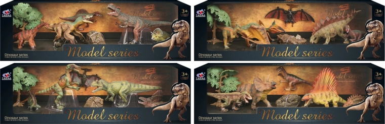 Dinosauriji svijet – set figurica dinosaura, 4 vrste
