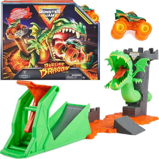Monster Jam igraći set Bitka zmajeva 1:64
