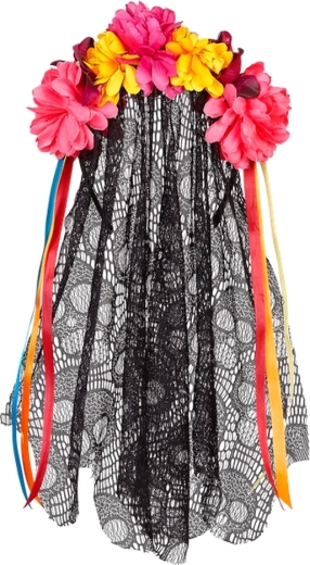 Souza! children's Halloween skirt with veil Marisol for children aged 5–7