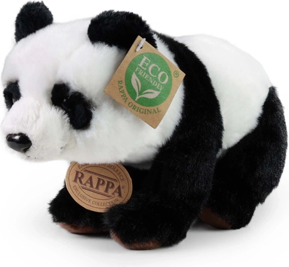 Standing plush panda 22 cm eco-friendly by Rappa