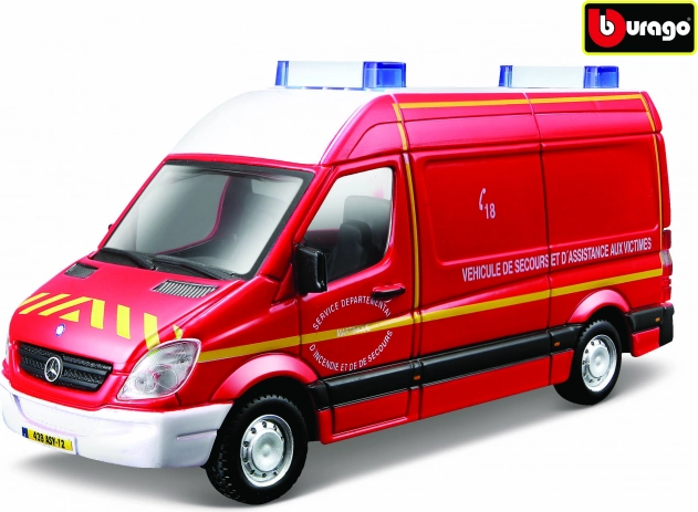 Metalni model Mercedes‑Benz Sprinter 1:50 od Bburaga