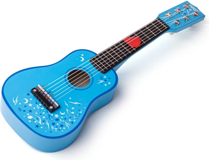 Drvena dječja gitara Tidlo Star plava