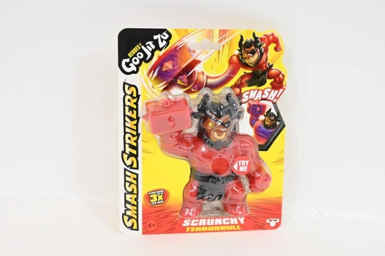 Heroes of Goo Jit Zu Smash Strikers Terrorbull rastezljiva figurica