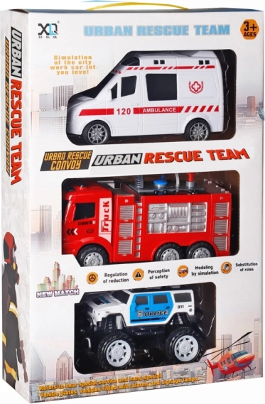 Spasilački tim – set od 3 vozila