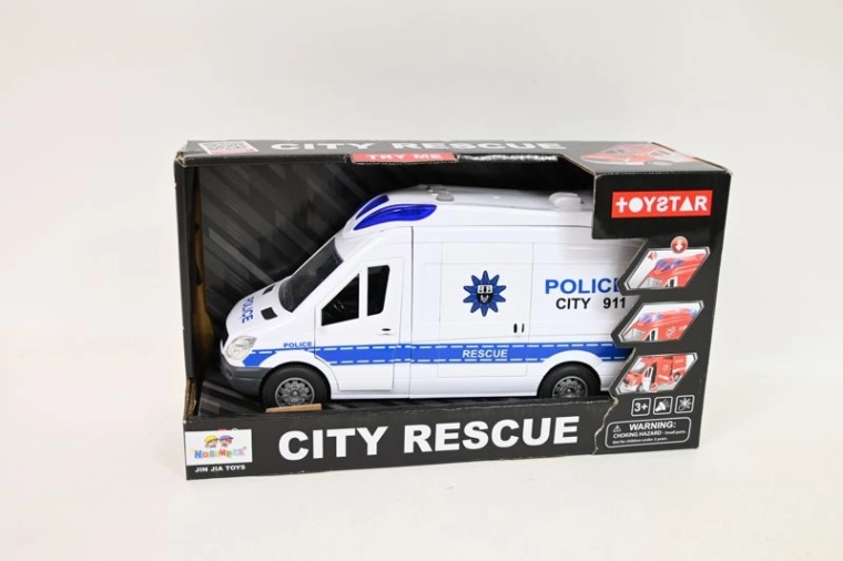 Policijski autobus sa svjetlom i zvukom