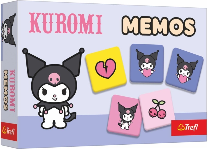 Pexeso Kuromi – papirnato, 30 kartica