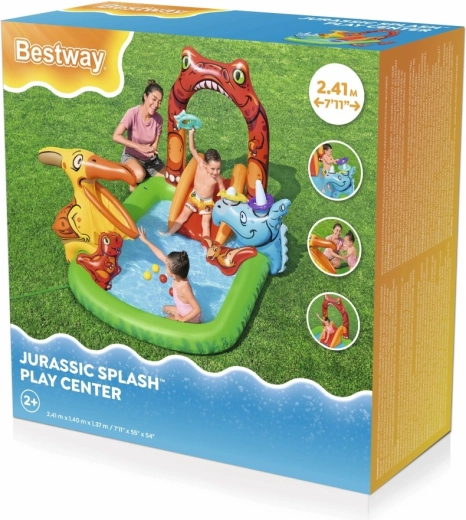 Children's Pool BESTWAY Dinosaur World with Water Slide