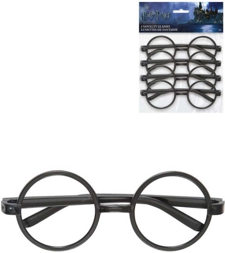 Harry Potter Carnival Glasses - set of 4 pcs