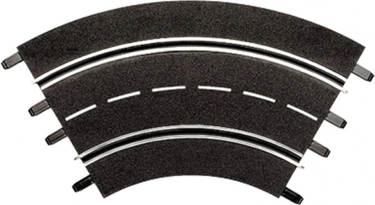 Curve 1/60° for CARRERA EVO, DIGITAL 132 and DIGITAL 124 slot car tracks