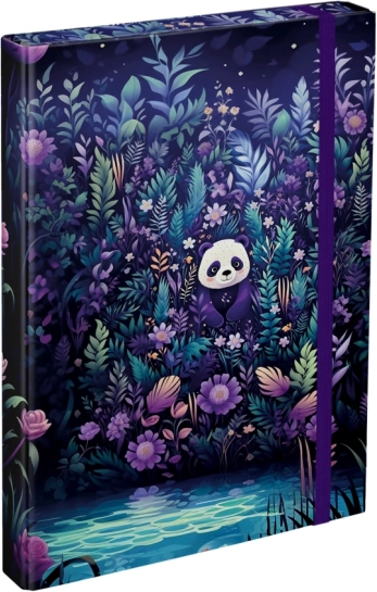 Mape za školske bilježnice A4 BAAGL Jungle Panda