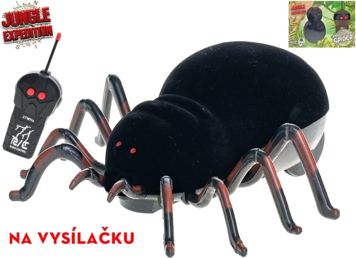 Daljinski upravljani pauk Jungle Expedition 27 MHz, 12 cm