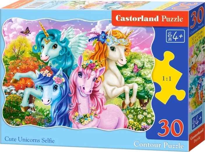 Castorland slagalica Jednorozi 30 dijelova