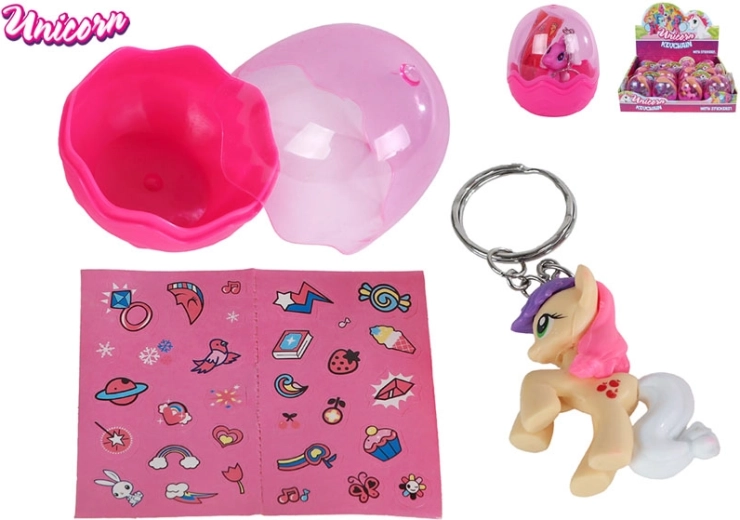 Privjesak za ključeve jednorog s iznenađenjem