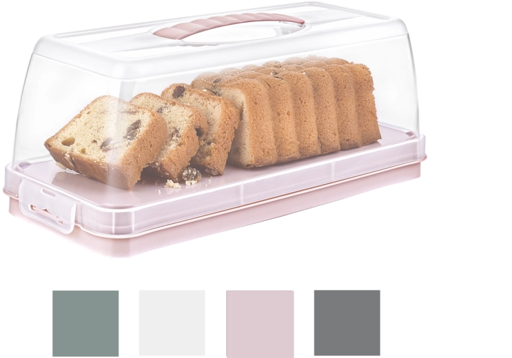 Pravokutna kutija za tortu Hobby Life Elegant s poklopcem i ručkom