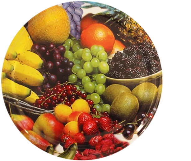 RTS poklopci za konzerviranje 82 mm s motivom banane