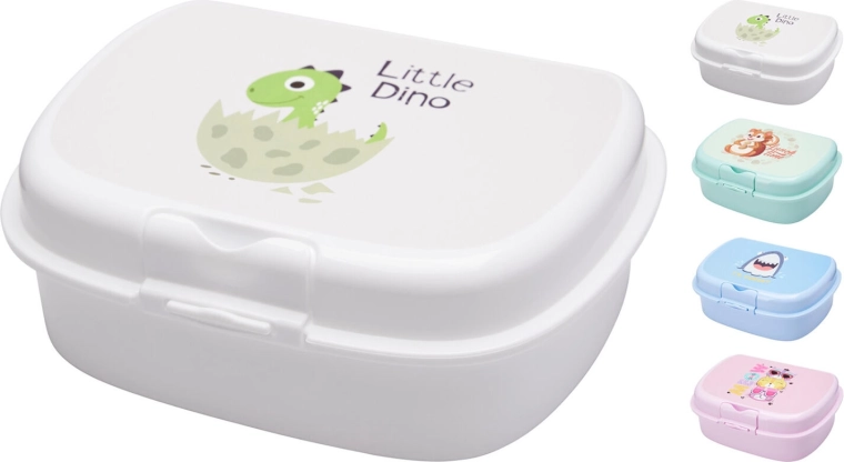 Kutija za užinu s klik zatvaračem i tiskom, 1 l