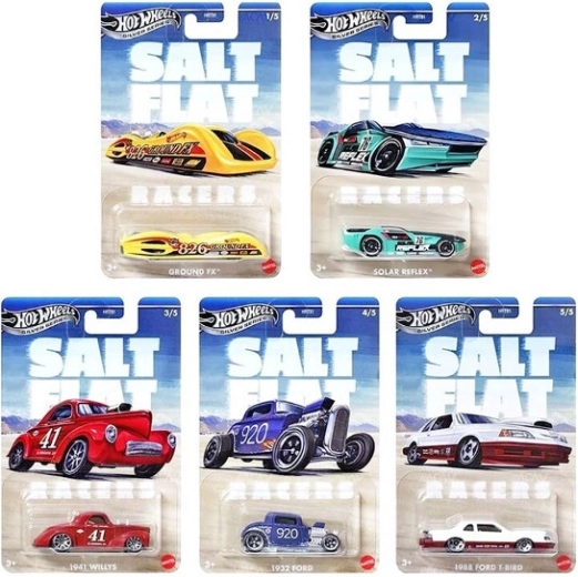 Hot Wheels Salt Flat Silver Series metalni model