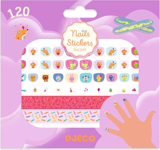 Naljepnice za nokte Happy Birthday DJECO