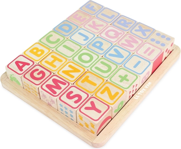Wooden Educational ABC Blocks Le Toy Van