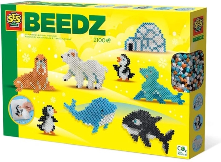 SES Creative Beedz perlice za peglanje – arktičke životinje