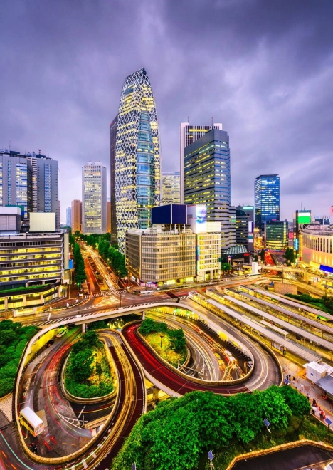 Slagalica Četvrt Nishi-Shinjuku, Tokio 1000 dijelova