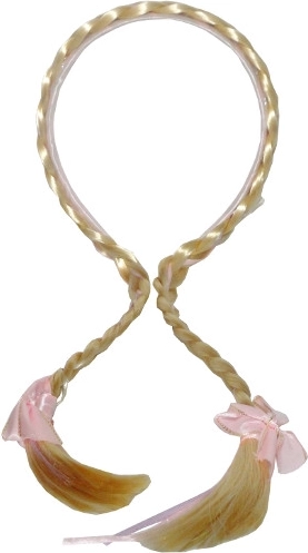 Colorful Headband with Double Braids