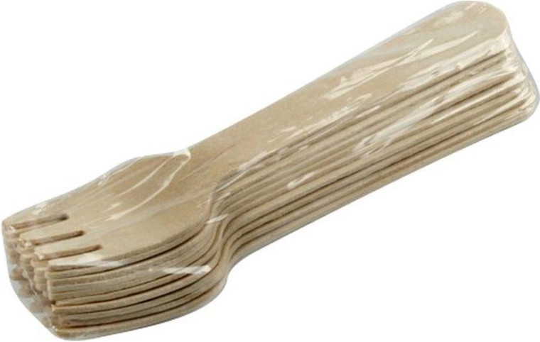 Drvene jednokratne vilice 160 mm (10 kom)