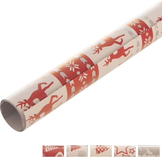 Božićni poklon-papir u listu 200 × 70 cm, mix motiva